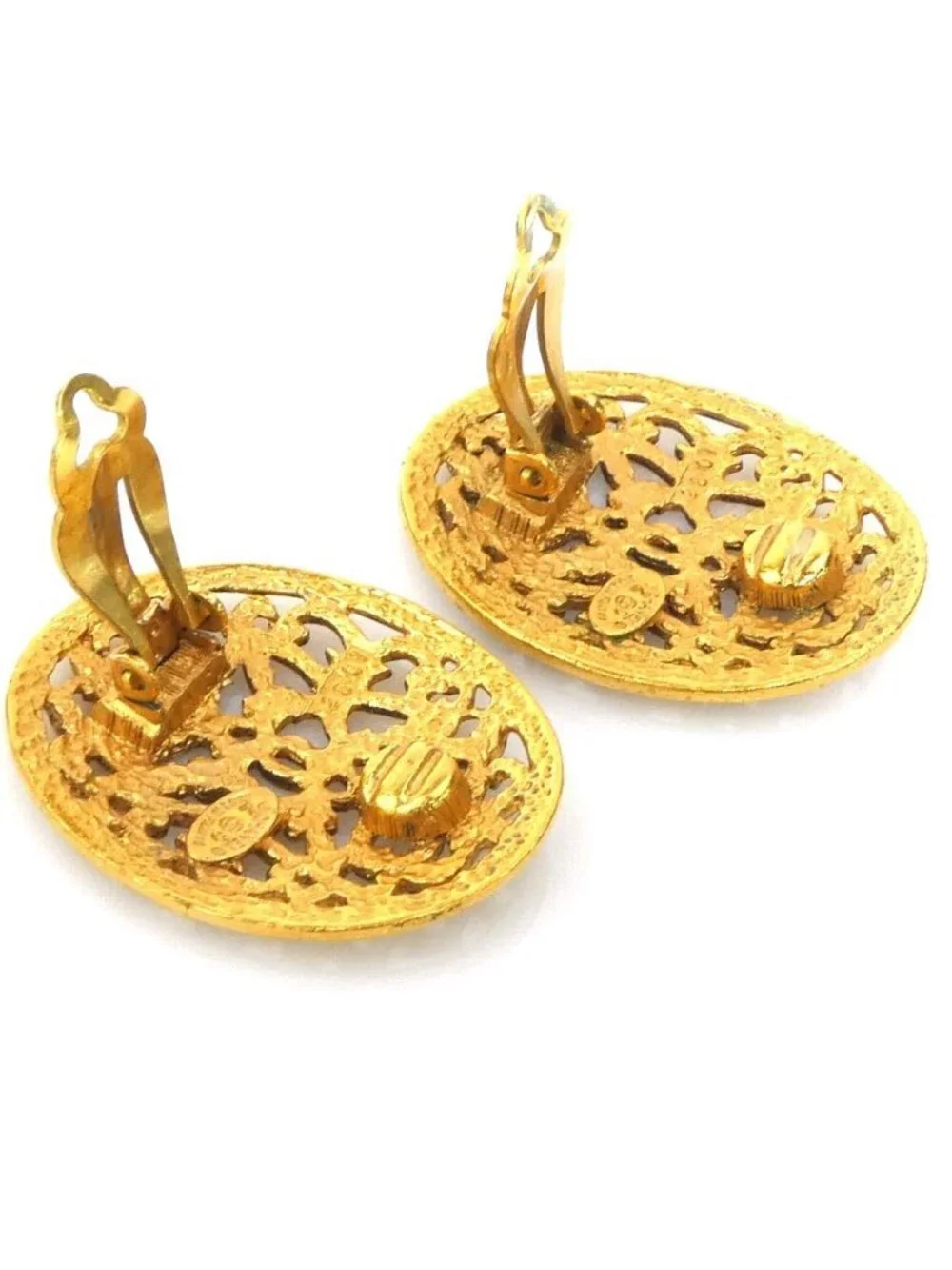 Chanel Earrings CC Logo